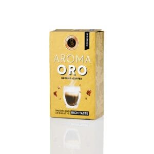 "AROMA ORO" Молотый кофе в вакууме