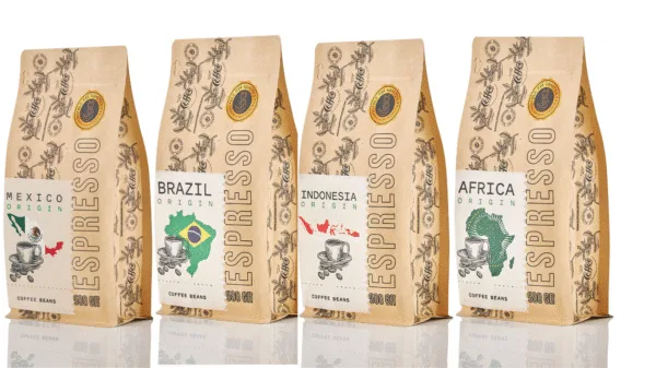 4continents 500 Set "4 Continents" Coffee beans