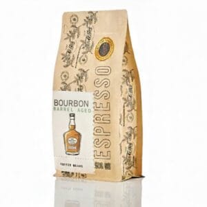 "Bourbon Barrel Aged" Kavos pupelės